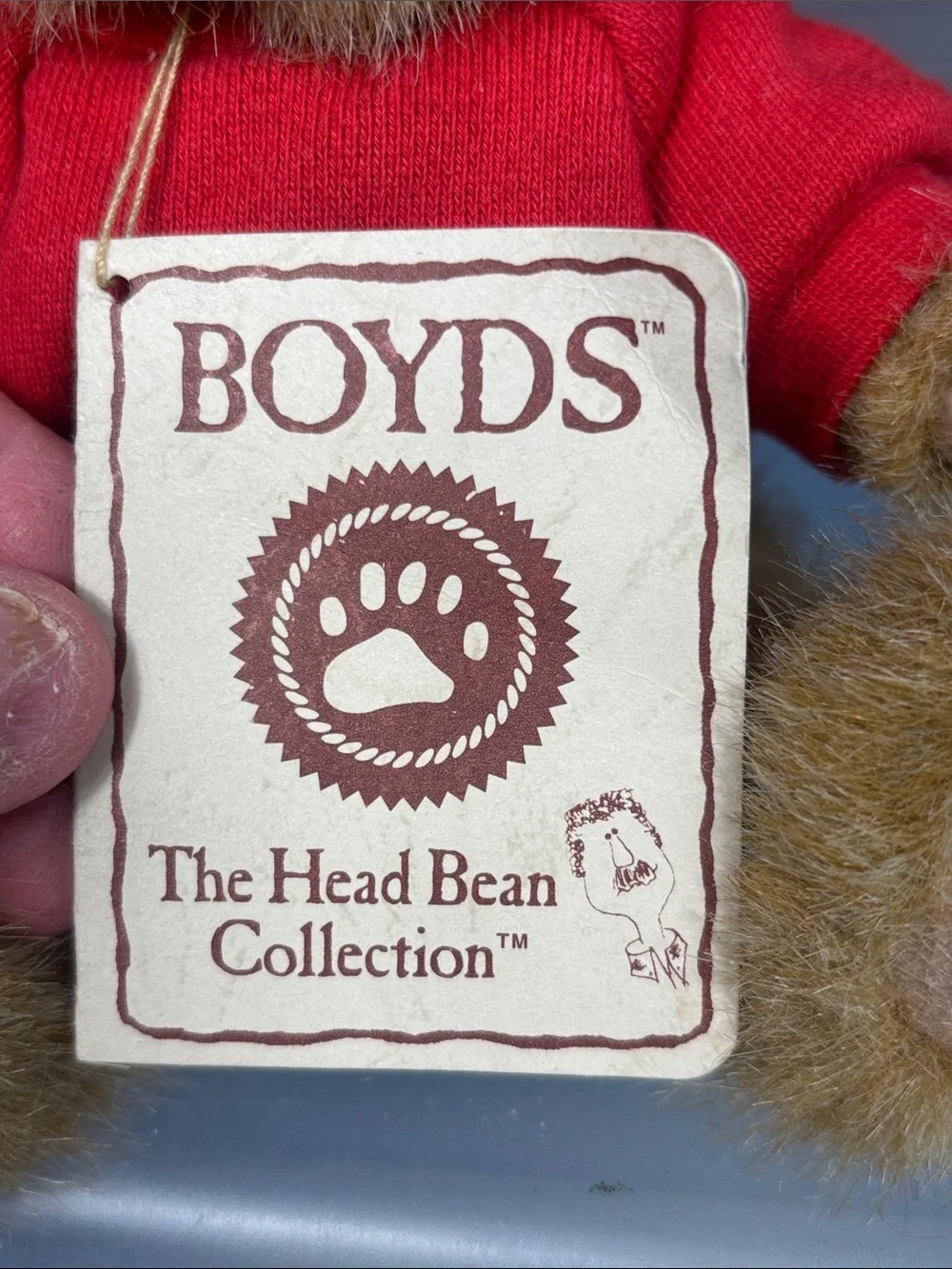 Boyds Head Bean Indiana University Teddy Bear Plush IU Hoosiers 5” With Hang Tag - Picture 2 of 15